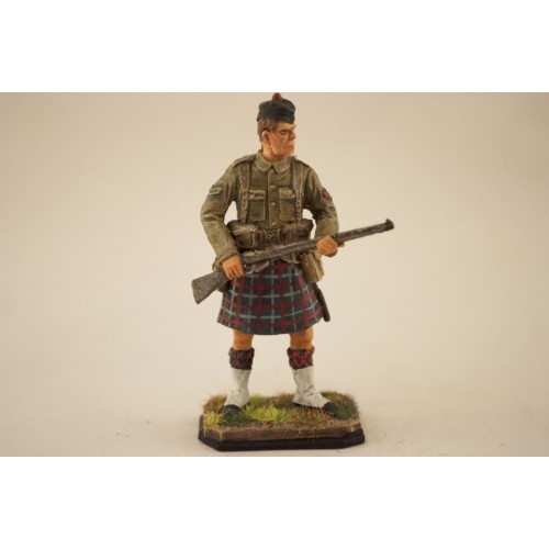 Рядовой шотландской пехоты, 1914 г.