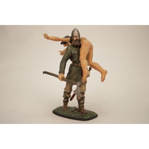 Викинг с добычей