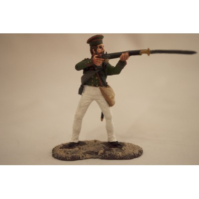 герь 43 егерского полка в фуражной шапке