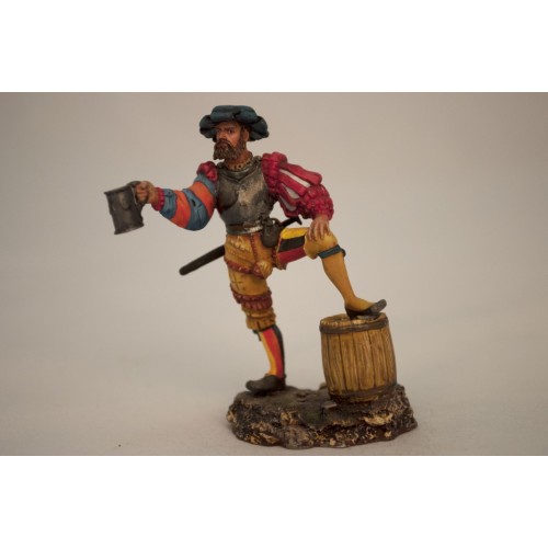 Германия. Ландскнехт на отдыхе 15-16 вв.