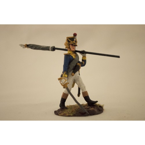 знаменосец 18 литовского полка линейной пехоты